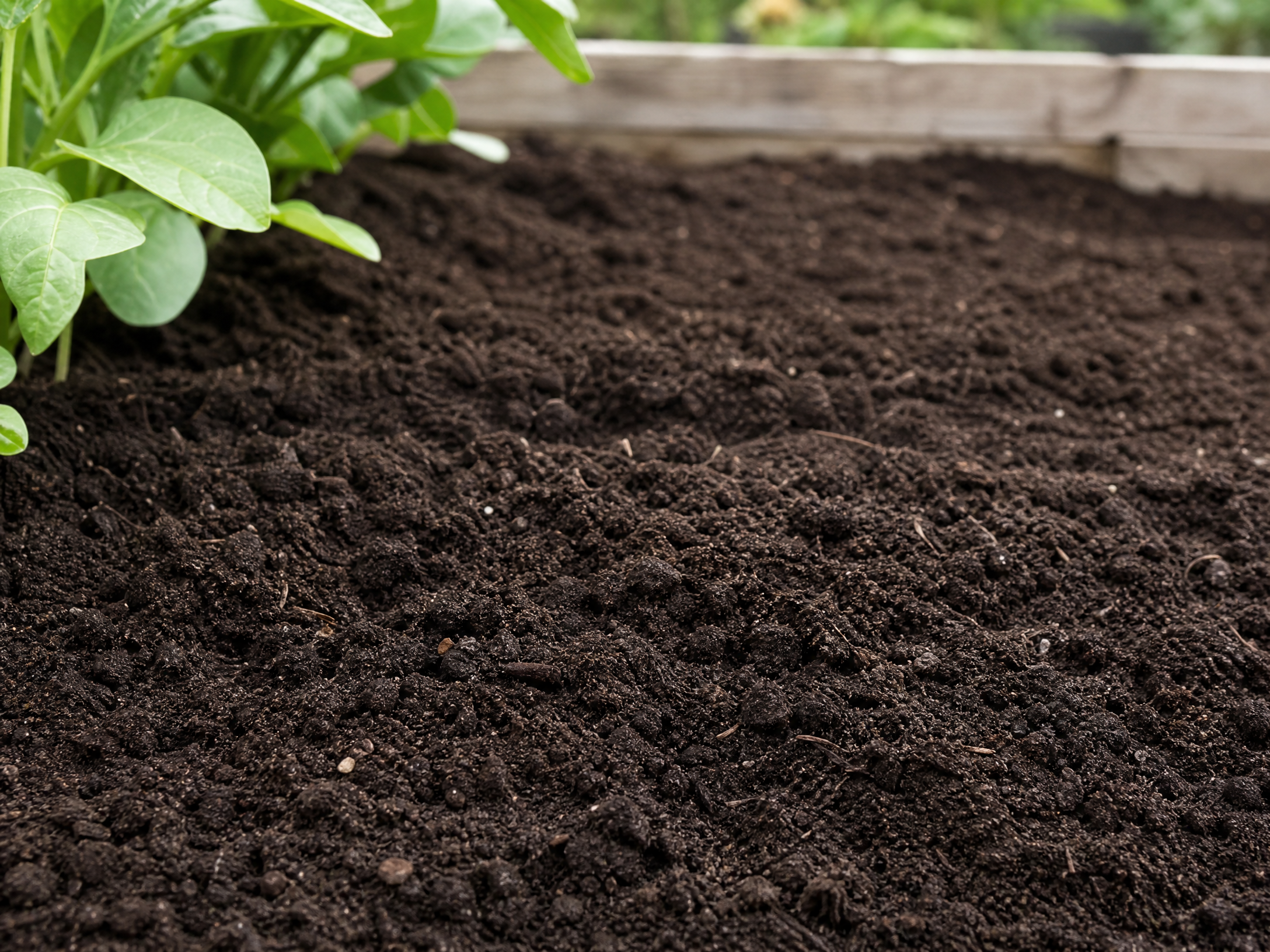 Terra para jardim